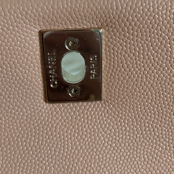 āāSOLD in IGāāChanel 21P small(old mini) light pink caviar coco - Picture 15 of 16